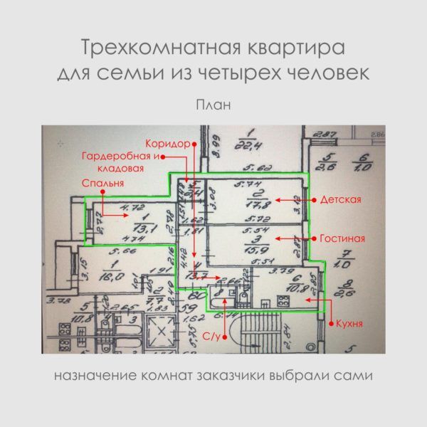 Квартира на Дачном. Часть первая. ТЗ и экспликация.